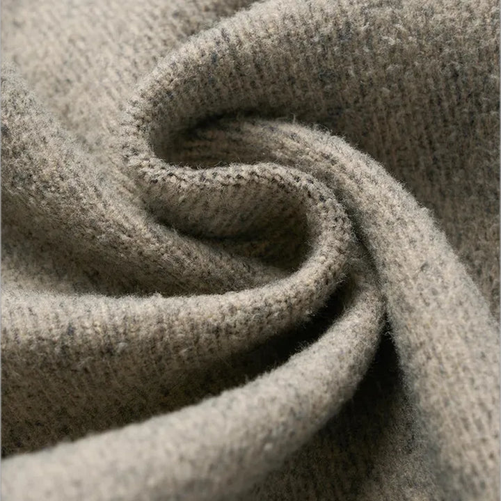 Mid-waist dark sanded men's jeans