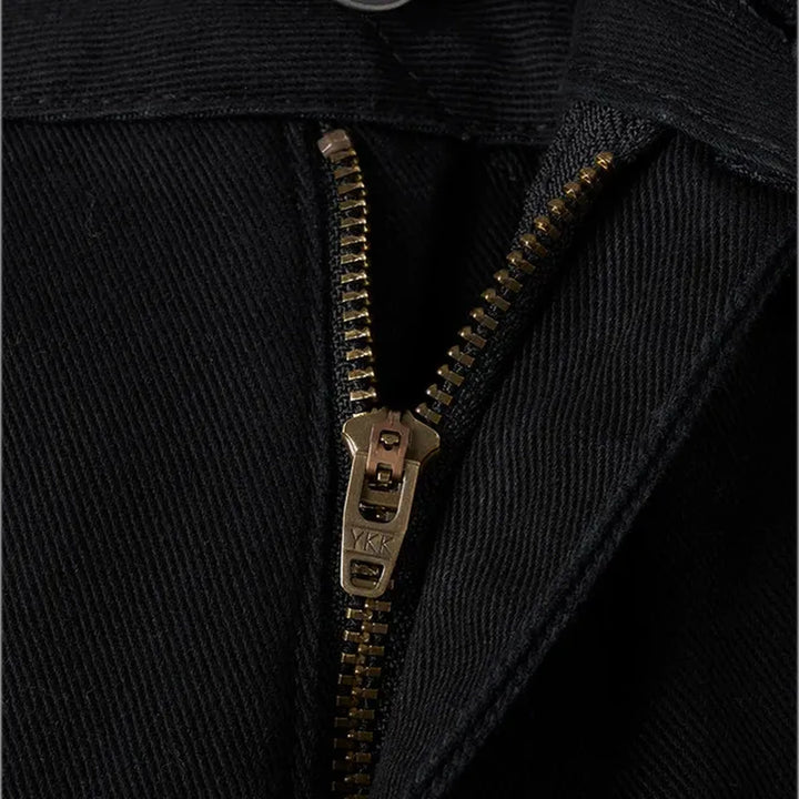 Mid rise casual midweight men's jeans